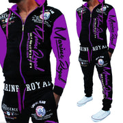 Men's 2-piece zip-up tracksuit, view 9
