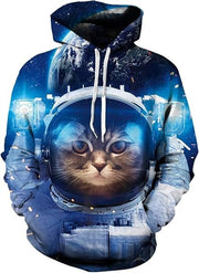 Men's 3D digital print hoodie sweatshirt, design F06