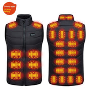 Men's heated vest with power bank, main product image