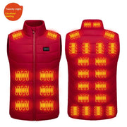 Men's heated vest, view 4