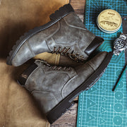 Men's high-top work-style boots, view 5