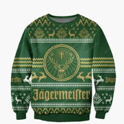 Unisex Christmas print sweater, design 3color