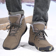 Unisex mid-cut thermal snow boots, view 7